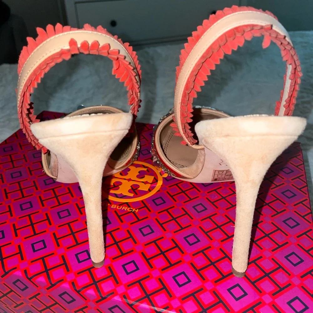 Tory Burch beaded sandal